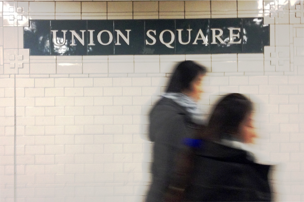 Union Square Subway, NYC, September 2014