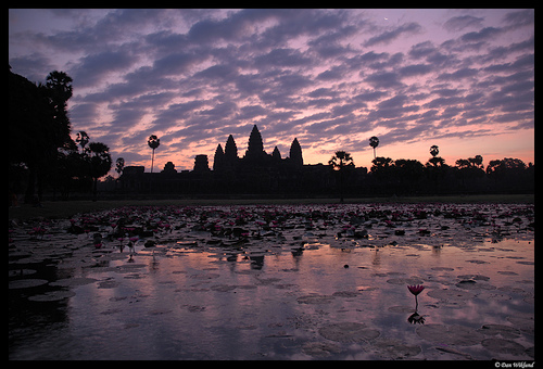 Sunrise over Angkor Wat