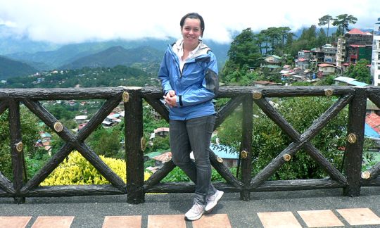 Overlooking Baguio City in the Cordillera, Philippines